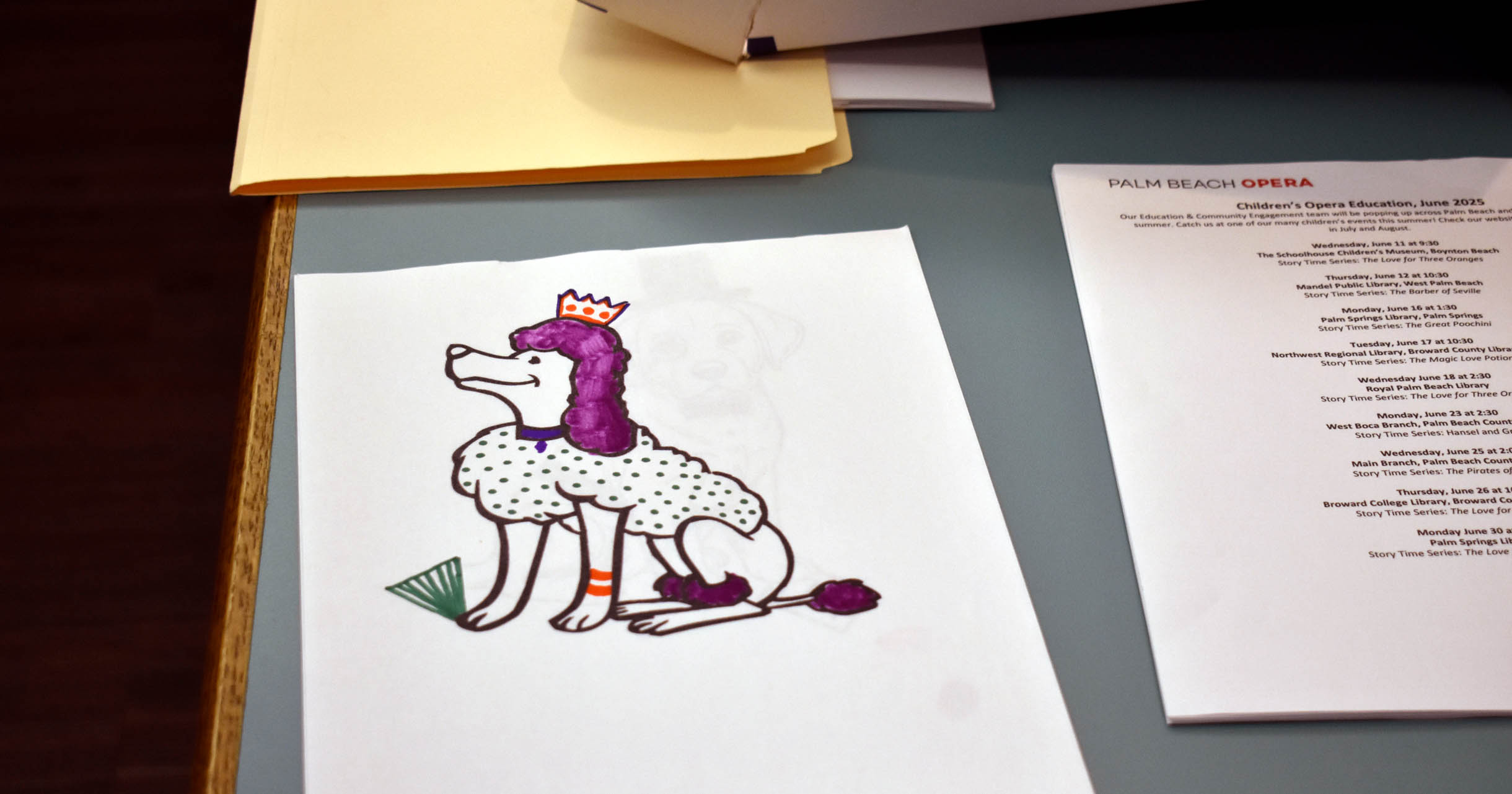 A Child's drawing of the Great Poochini