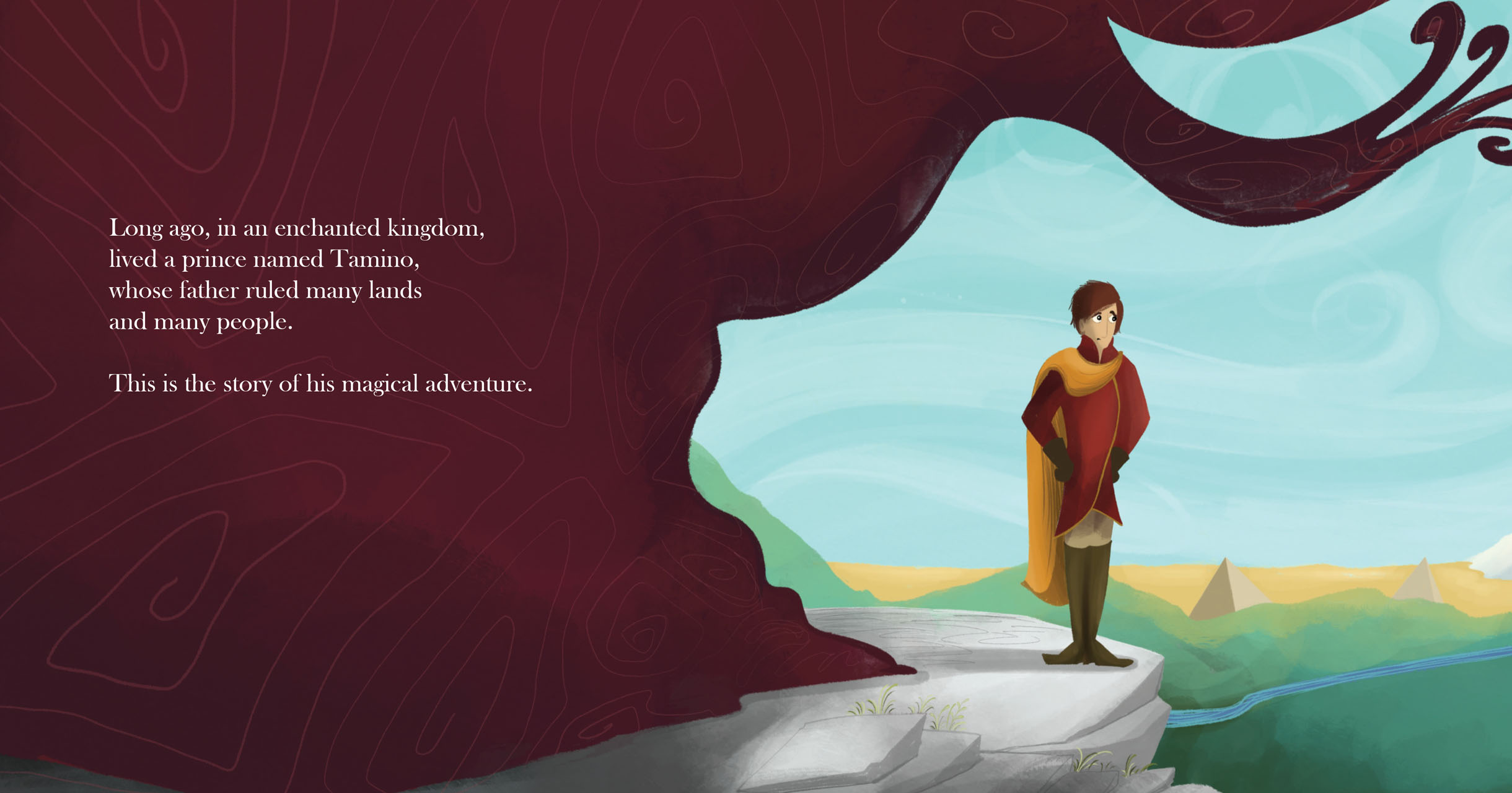Detail from PBO's The Magic Flute story book.