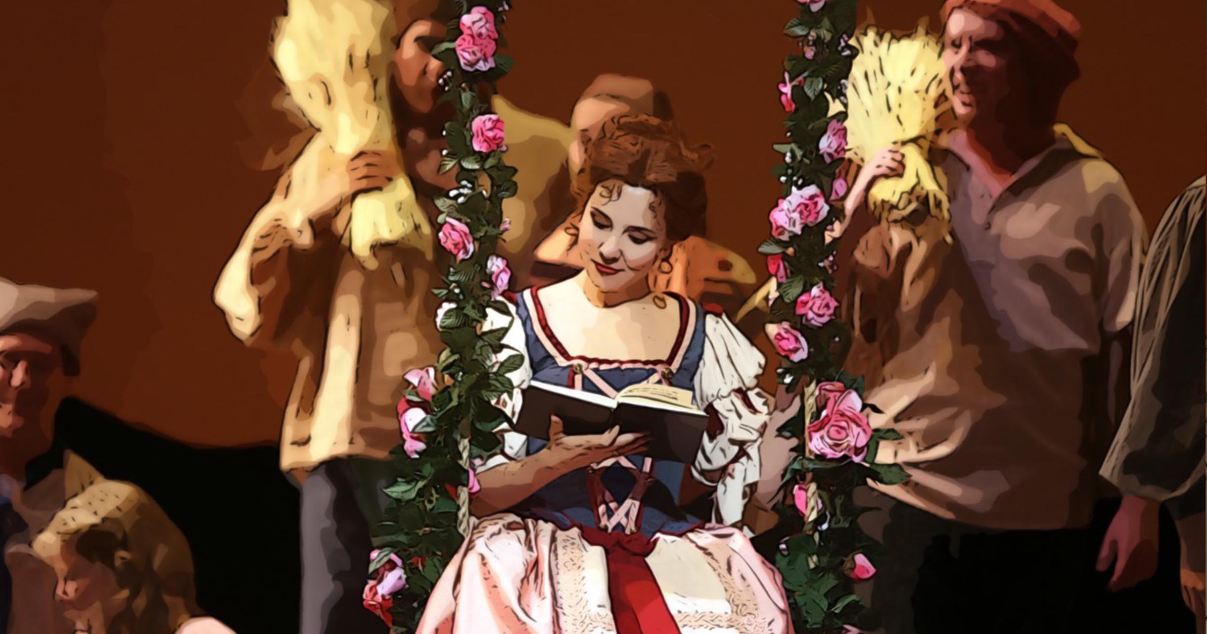 Detail from PBO's The Magic Love Potion story book.